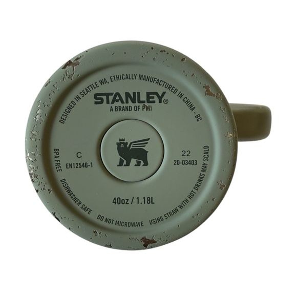 Stanley Set of 2 40oz Flowstate Thirst Quencher Tumblers Green and Dune Cream - Picture 3 of 11